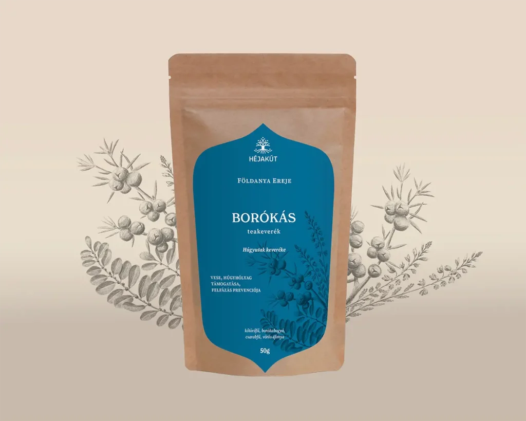 Borókás gyógynövény teakeverék